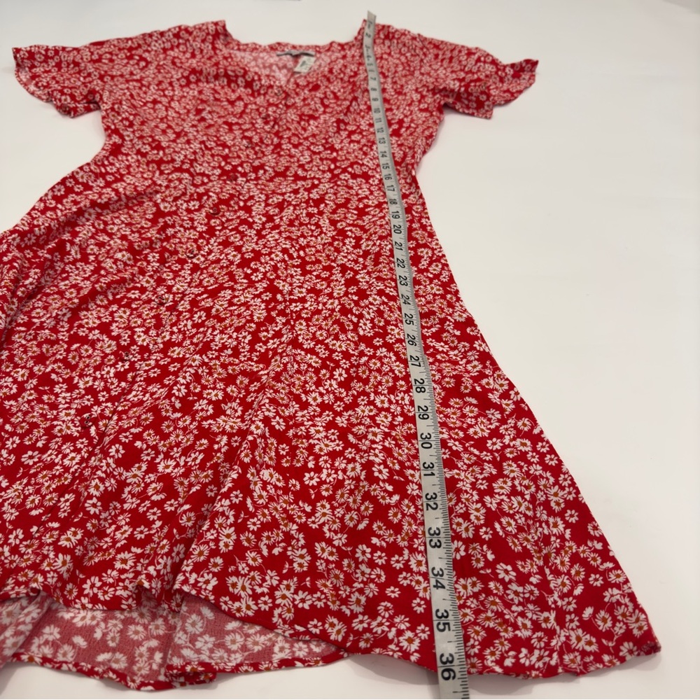 Madewell Flutter-Sleeve Mini Dress in Floral size 2 - Picture 9 of 11